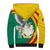 Guinea-Conakry Sherpa Hoodie Coat Of Arms With Pigeon