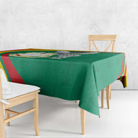Guinea-Conakry Tablecloth Coat Of Arms With Pigeon
