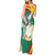 Guinea-Conakry Tank Maxi Dress Coat Of Arms With Pigeon