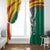 Guinea-Conakry Window Curtain Coat Of Arms With Pigeon