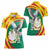 Guinea-Conakry Women Polo Shirt Coat Of Arms With Pigeon