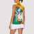 Guinea-Conakry Women Sleeveless Polo Shirt Coat Of Arms With Pigeon