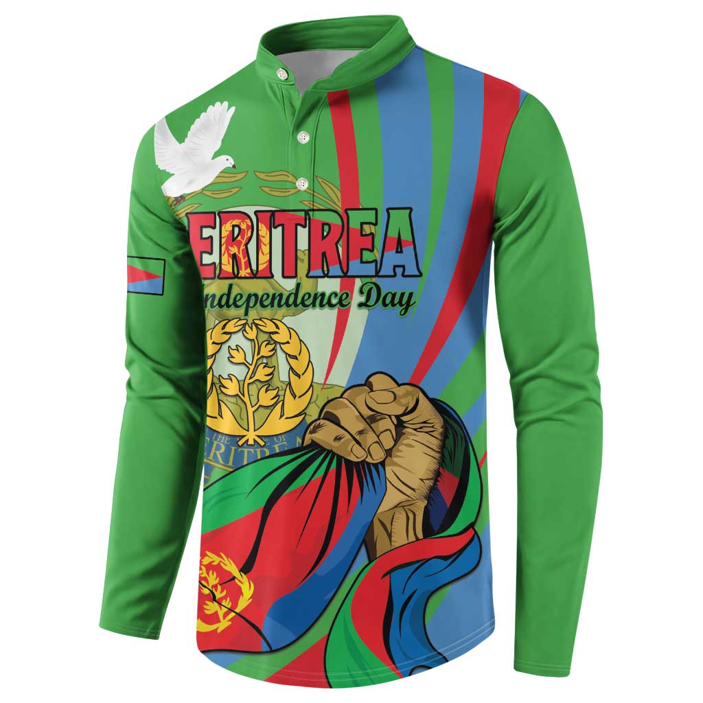 Eritrea Independence Day Button Sweatshirt 24th May