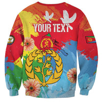 Personalised Eritrea Independence Day Sweatshirt Grunge Style