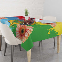 Personalised Eritrea Independence Day Tablecloth Grunge Style