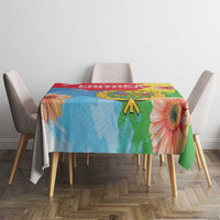 Personalised Eritrea Independence Day Tablecloth Grunge Style