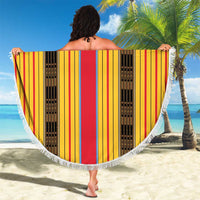 Eritrea Traditional Saho Beach Blanket Mix Tilet Pattern