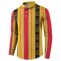 Eritrea Traditional Saho Button Sweatshirt Mix Tilet Pattern