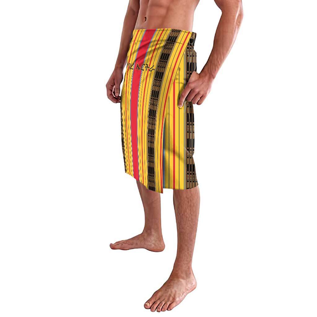Eritrea Traditional Saho Lavalava Mix Tilet Pattern