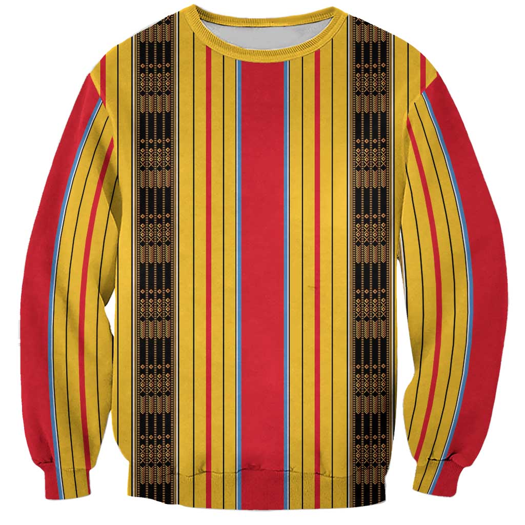 Eritrea Traditional Saho Sweatshirt Mix Tilet Pattern