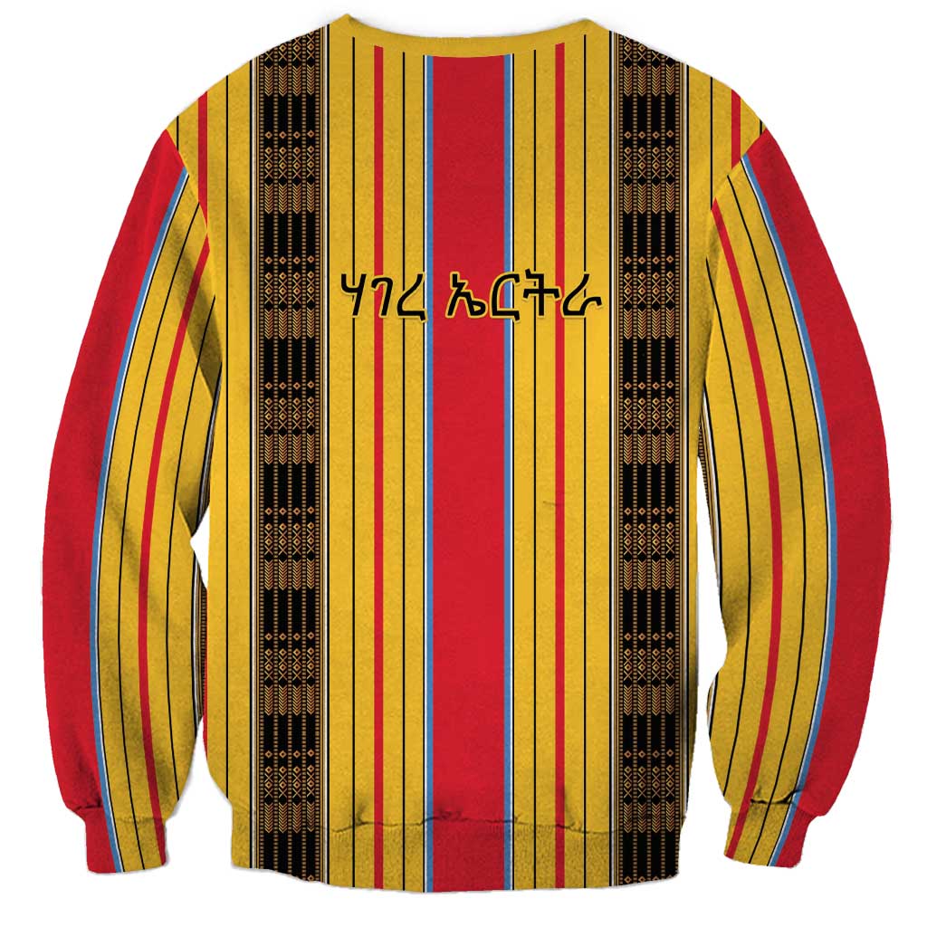 Eritrea Traditional Saho Sweatshirt Mix Tilet Pattern