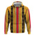 Eritrea Traditional Saho Zip Hoodie Mix Tilet Pattern