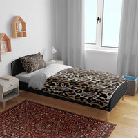 African Leopard Skin Pattern Bedding Set