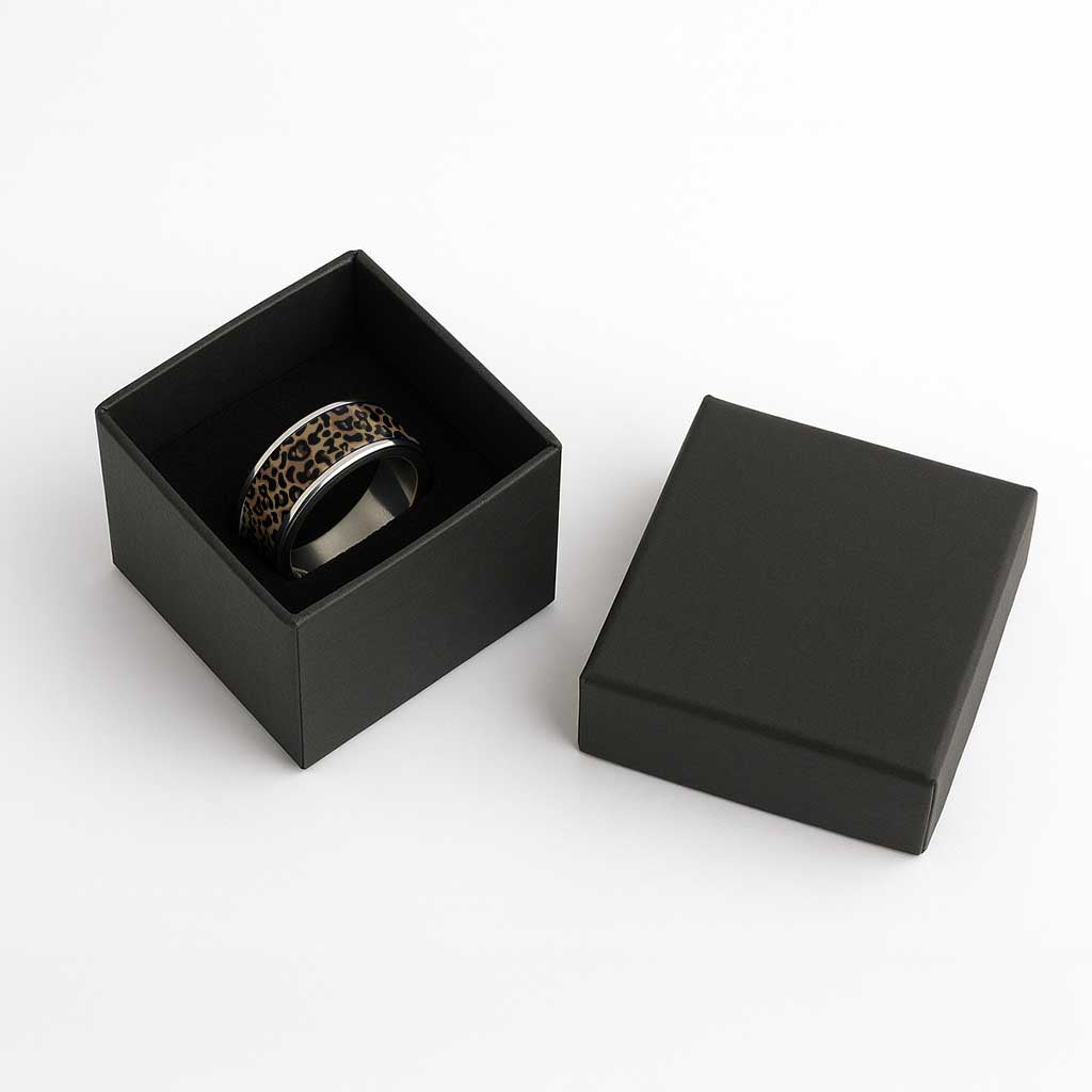 African Leopard Skin Pattern Classic Ring - Wonder Print Shop