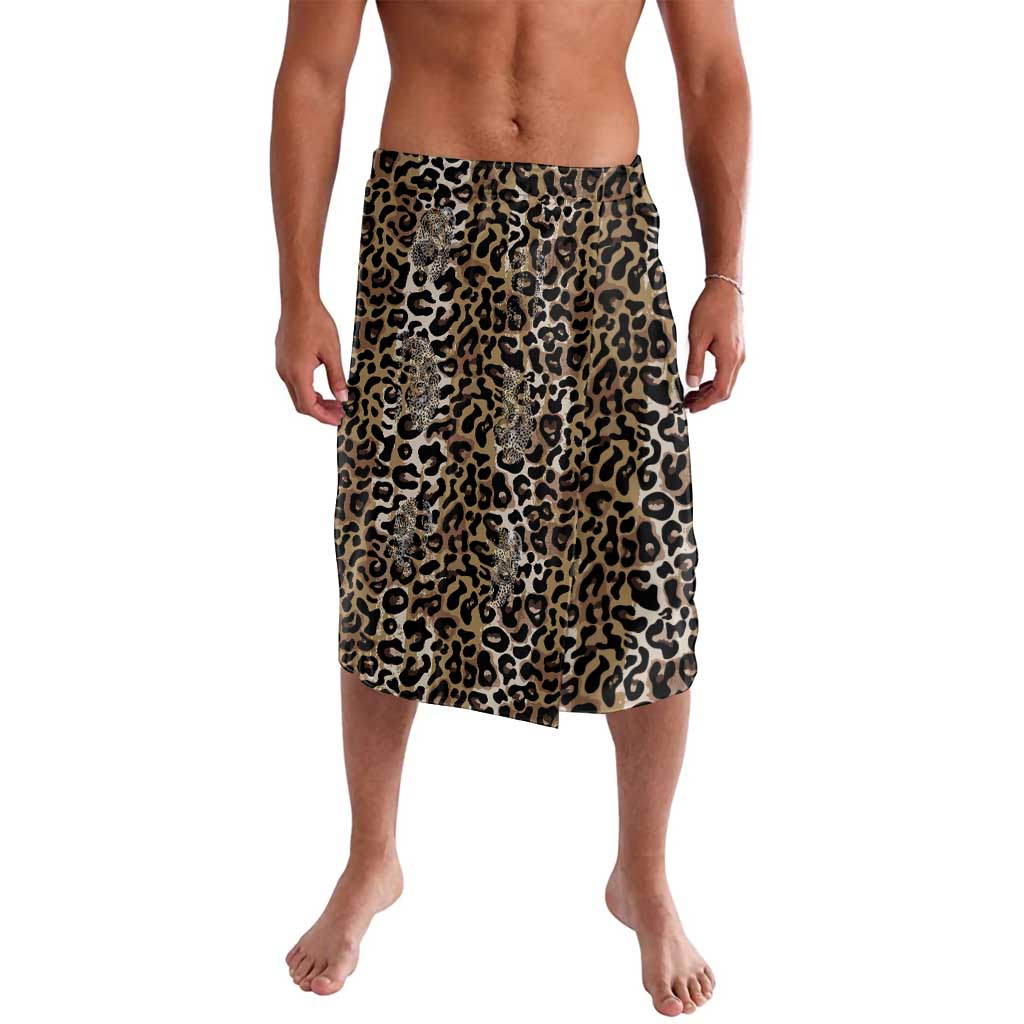 African Leopard Skin Pattern Lavalava