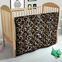 African Leopard Skin Pattern Quilt
