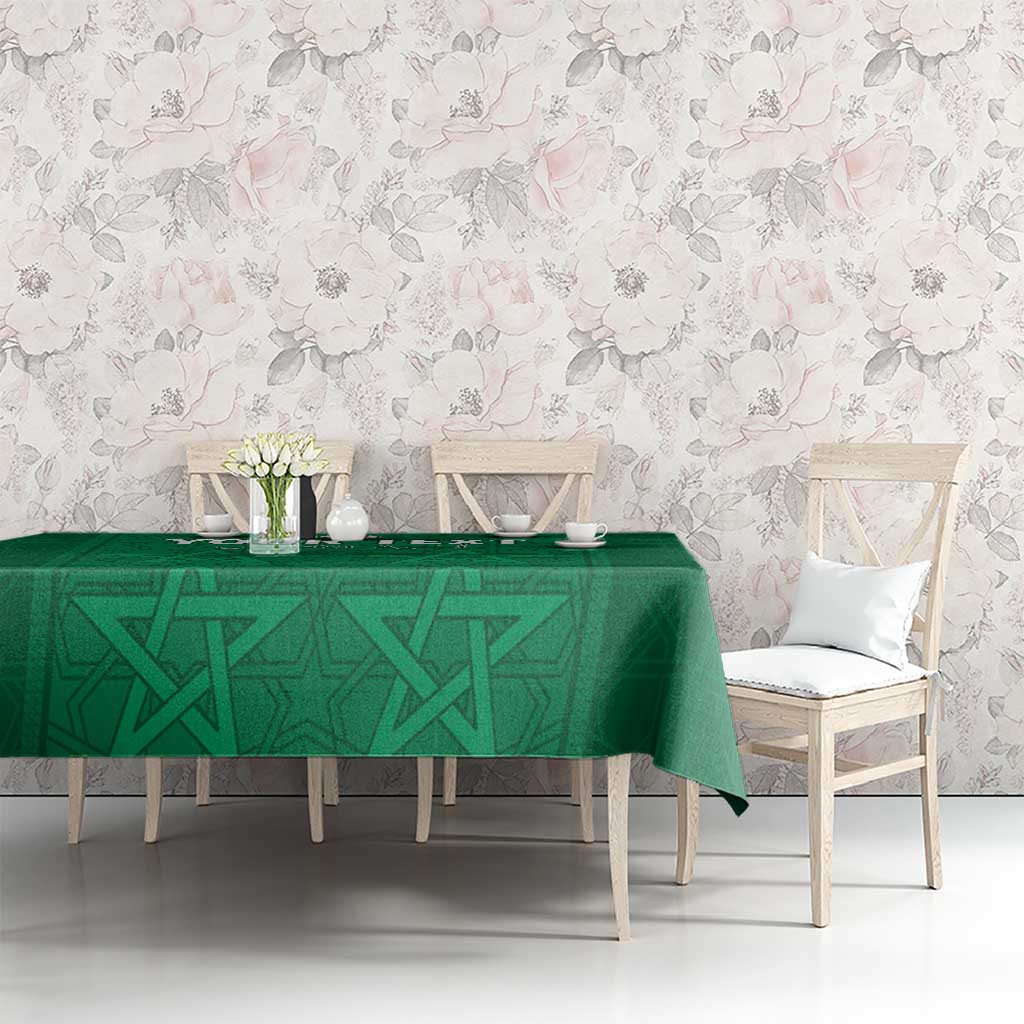 Custom Morocco Football Tablecloth Sir Sir Sir