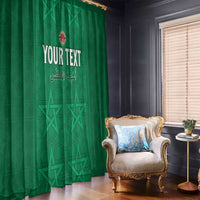 Custom Morocco Football Window Curtain Sir Sir Sir