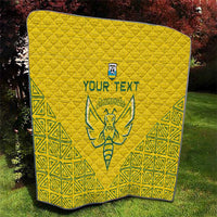 Custom Rwanda Football Quilt Amavubi Oyeee!
