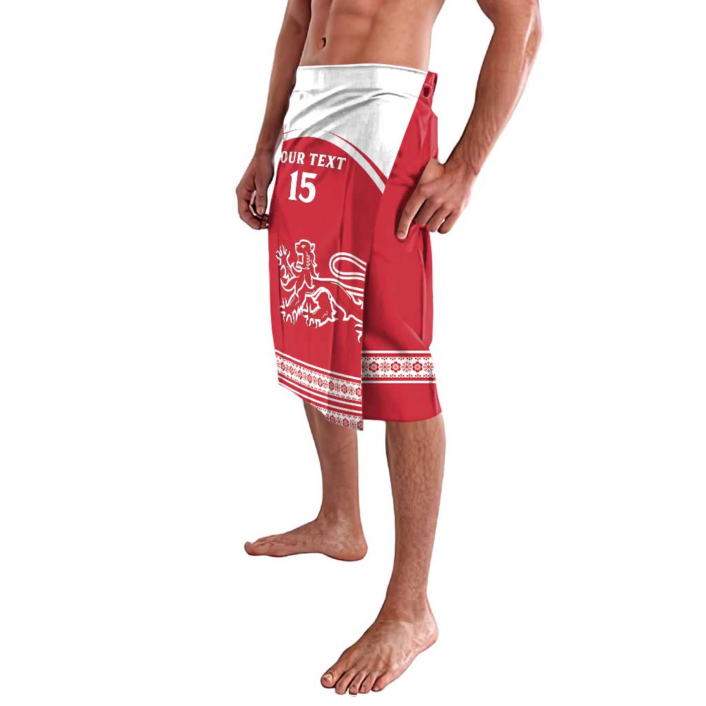 Custom Denmark Hockey Lavalava Come On Danish Lions