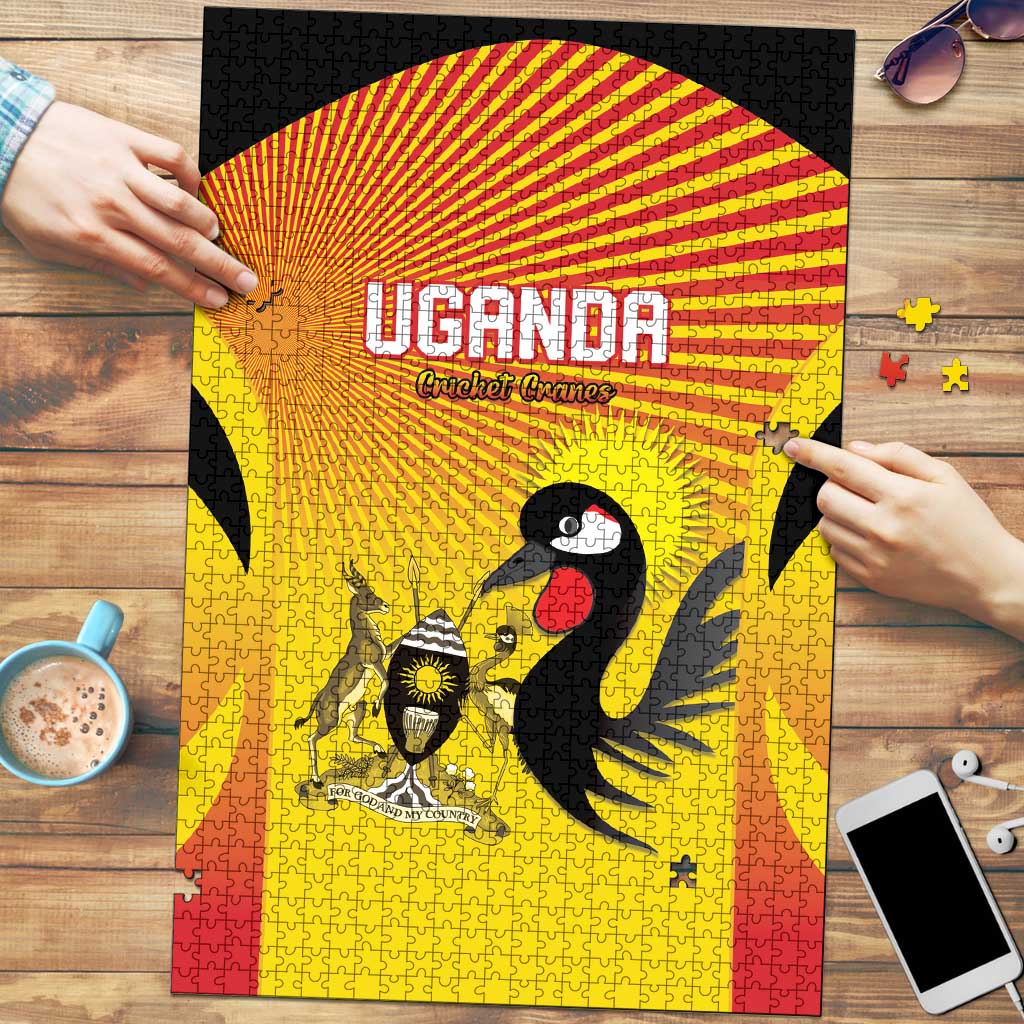 Uganda Cricket Puzzle Go Cricket Cranes Go - Wonder Print Shop