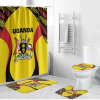Uganda Cricket Bathroom Set Go Cricket Cranes - Wonder Print Shop