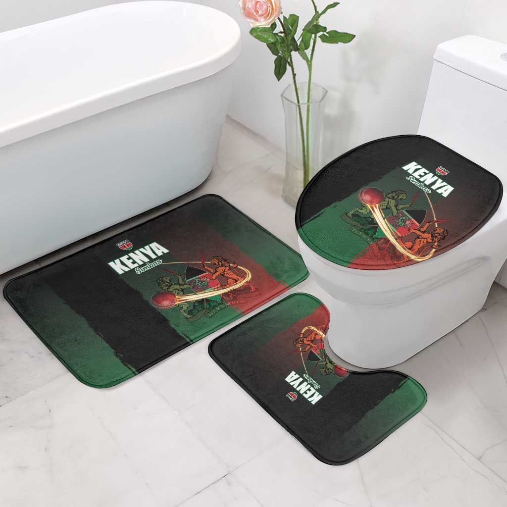 Kenya Cricket Bathroom Set Go Simbas Go - Wonder Print Shop