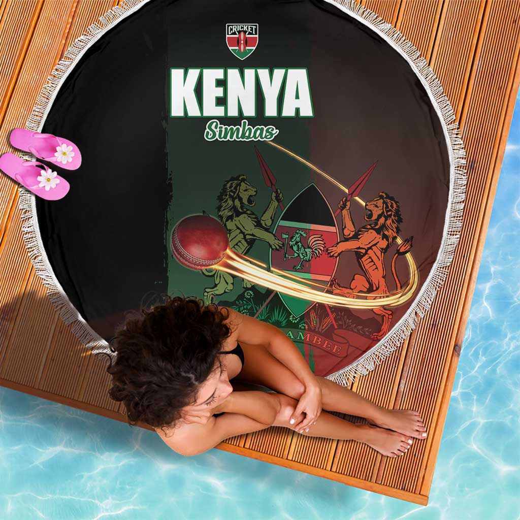 Kenya Cricket Beach Blanket Go Simbas Go - Wonder Print Shop