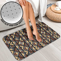Mali Mud Cloth Legacy Pattern Bathroom Set Ethnic Geometry Style - Wonder Print Shop
