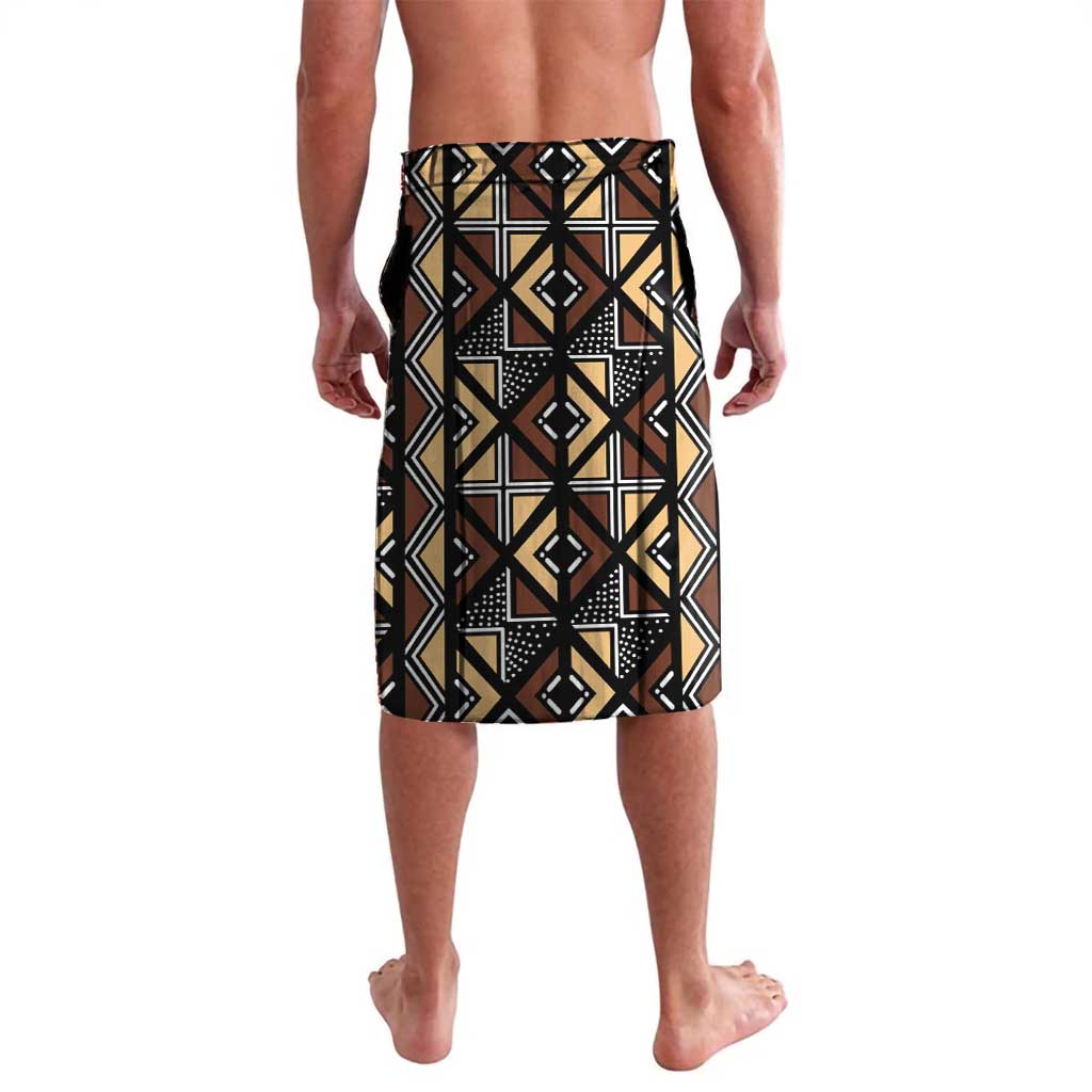 Mali Mud Cloth Legacy Pattern Lavalava Ethnic Geometry Style - Wonder Print Shop