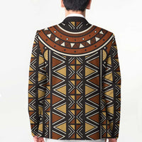 Mali Mud Cloth African Village Blazer Ethnic Geometry Style - Wonder Print Shop