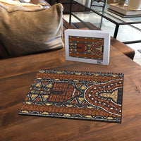 Mali Mud Cloth African Village Puzzle Ethnic Geometry Style - Wonder Print Shop