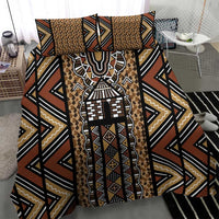 Mali Mud Cloth Leopards Legacy Bedding Set Tribal Village - Wonder Print Shop