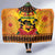 Kwanzaa Holiday Hooded Blanket African Pattern