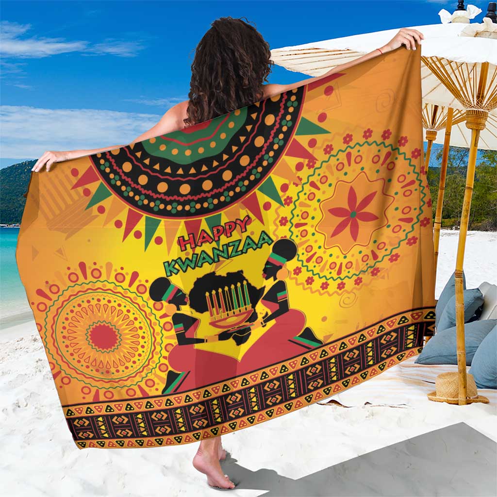 Kwanzaa Holiday Sarong African Pattern