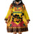 Kwanzaa Holiday Wearable Blanket Hoodie African Pattern