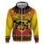 Kwanzaa Holiday Zip Hoodie African Pattern - Wonder Print Shop