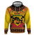 Kwanzaa Holiday Zip Hoodie African Pattern - Wonder Print Shop