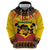 Kwanzaa Holiday Zip Hoodie African Pattern - Wonder Print Shop