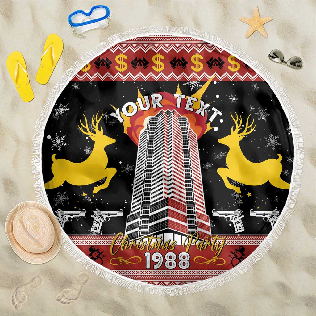 Personalized Nakatomi Plaza Beach Blanket Christmas Party 1988 - Wonder Print Shop