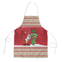 Funny Six Seven Meme Christmas Apron Merry 67 Mas - Wonder Print Shop