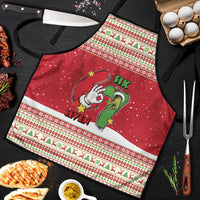 Funny Six Seven Meme Christmas Apron Merry 67 Mas - Wonder Print Shop