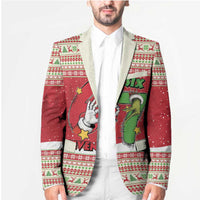 Funny Six Seven Meme Christmas Blazer Merry 67 Mas - Wonder Print Shop