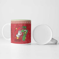 Funny Six Seven Meme Christmas Ceramic Mug Merry 67 Mas - Wonder Print Shop
