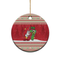 Funny Six Seven Meme Christmas Ceramic Ornament Merry 67 Mas - Wonder Print Shop