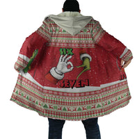 Funny Six Seven Meme Christmas Cloak Merry 67 Mas - Wonder Print Shop