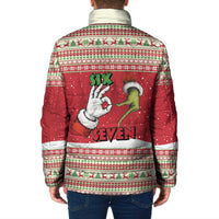Funny Six Seven Meme Christmas Padded Jacket Merry 67 Mas - Wonder Print Shop