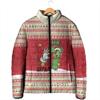 Funny Six Seven Meme Christmas Padded Jacket Merry 67 Mas - Wonder Print Shop