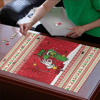 Funny Six Seven Meme Christmas Puzzle Merry 67 Mas - Wonder Print Shop