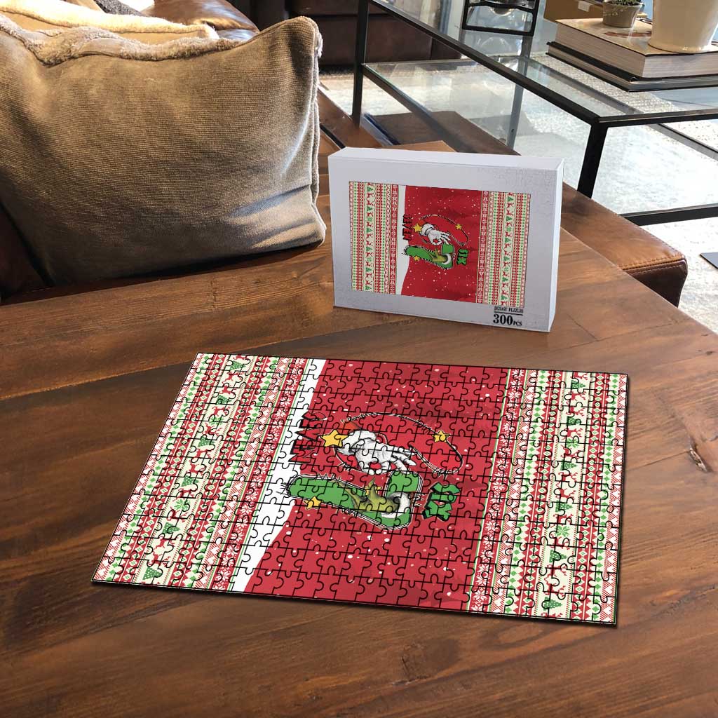 Funny Six Seven Meme Christmas Puzzle Merry 67 Mas - Wonder Print Shop